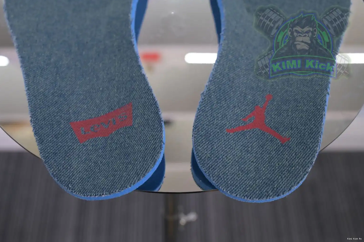 Jordan denim levis retro 4 Jordan Kimikick Air 0529